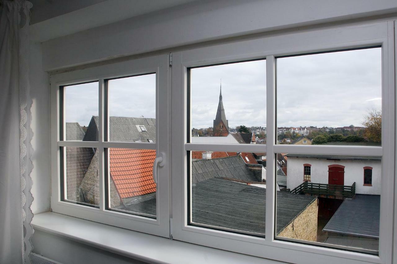 Studio Mit Panoramablick Flensburg Bagian luar foto